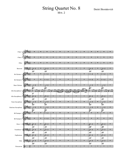 String Quartet No. 8