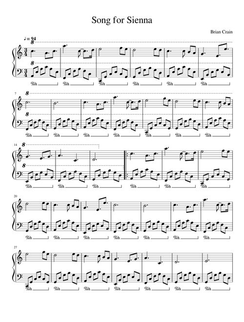 Song for Sienna