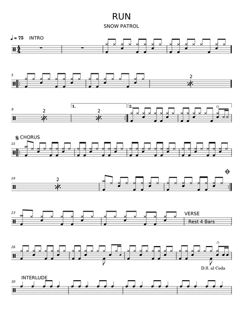Run - Snow Patrol