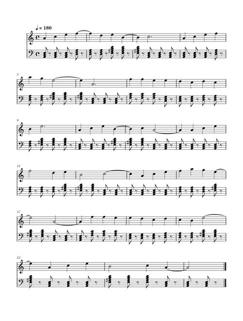La Signora Battle Theme – Yu-Peng Chen
