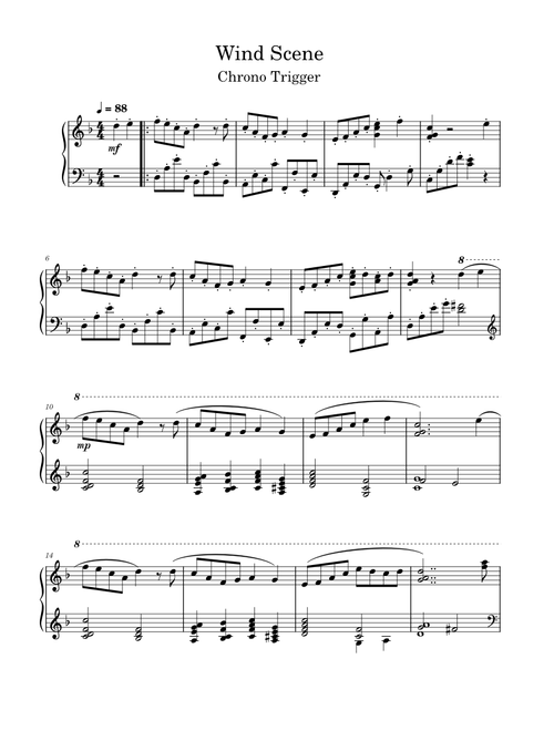 Chrono Trigger - Wind Scene – Yasunori Mitsuda Wind Scene - Chrono Trigger