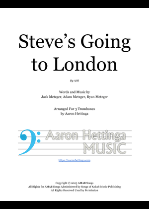 Steve's Going To London - AJR (Full Transcription) Sheet Music for ...
