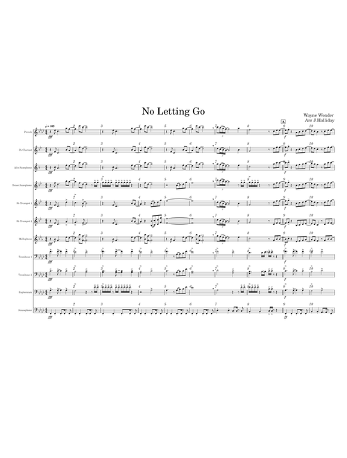 No Letting Go SSOS