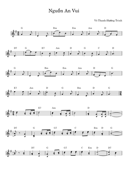 Nguồn An Vui - Võ Thanh
