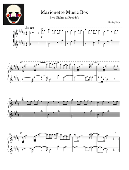 Marionette Music Box - FNAF