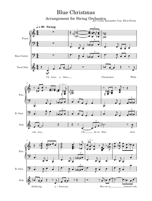 Blue christmas – Elvis Presley
