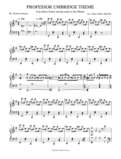 Professor Umbridge Theme