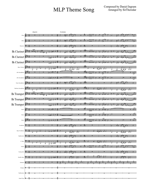 MLP Theme for Concert Band