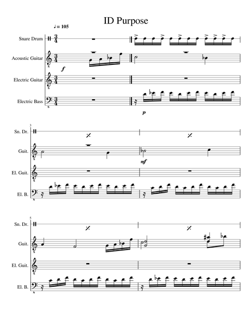 ID Purpose (Strings)