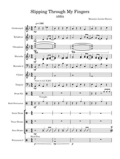 Slipping Through My Fingers – ABBA