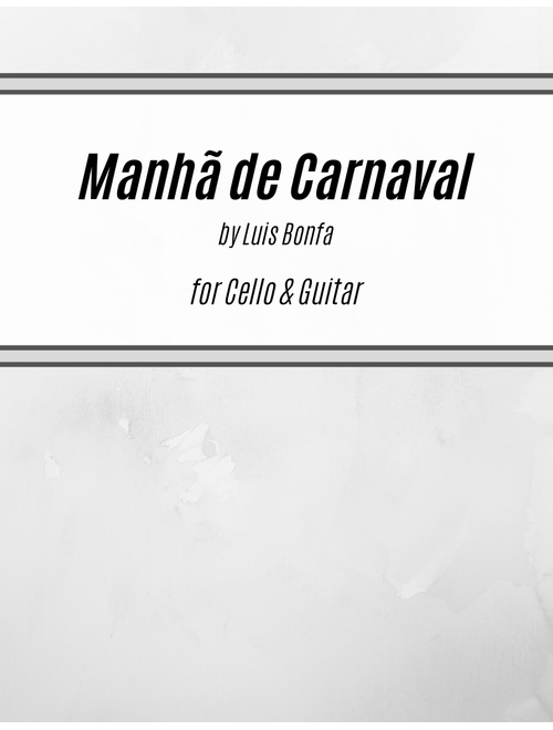 A Day In The Life Of A Fool (manha De Carnaval) (Arr. Kenneth Pasciak) - Luiz Bonfa (Instrumental Duet)