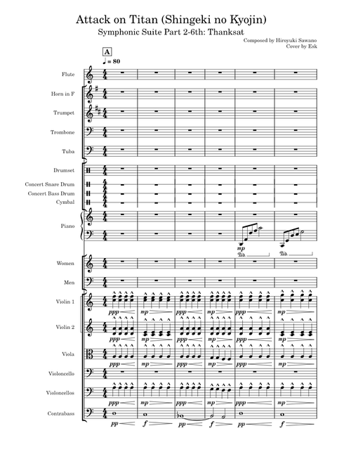 AoT Symphonic Suite Part 2-6th: Thanksat