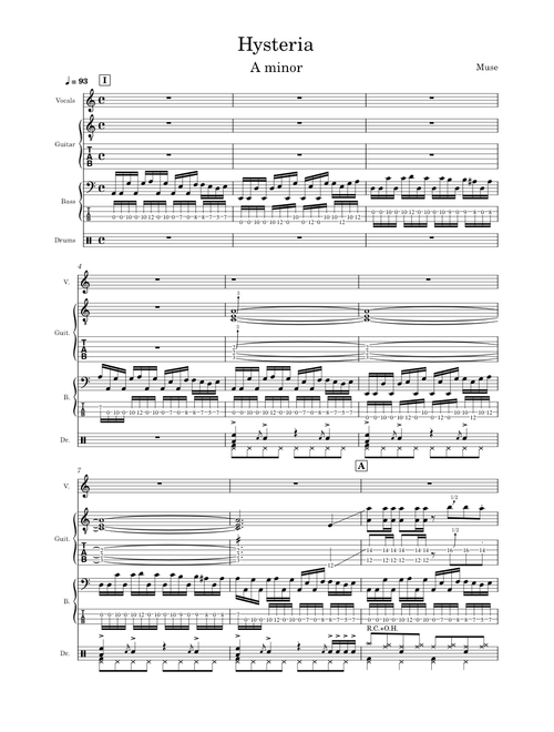 Hysteria - Muse