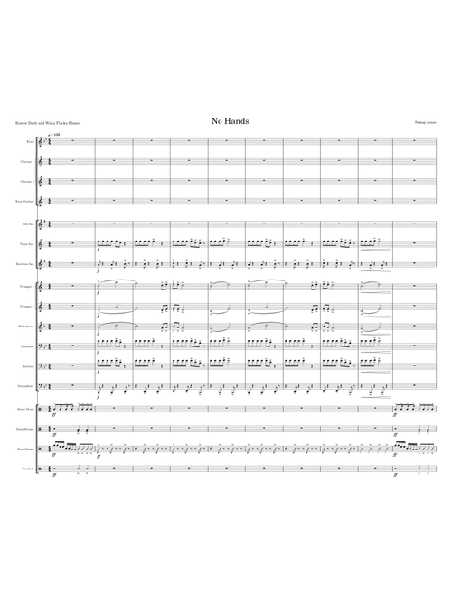 No Hands Marching Band Stand Tune