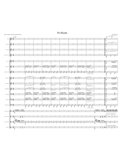 No Hands Marching Band Stand Tune