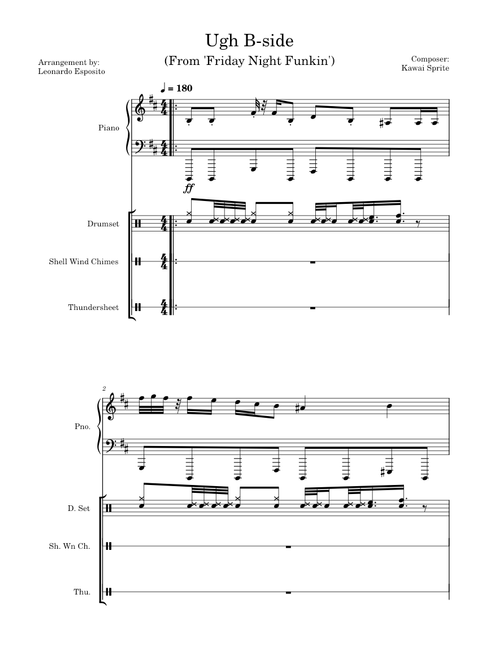 Ugh (B-side) - Kawai Sprite From Friday Night Funkin