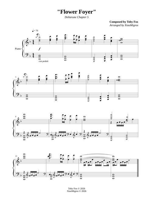 Flower Foyer - DELTARUNE Chapter 5