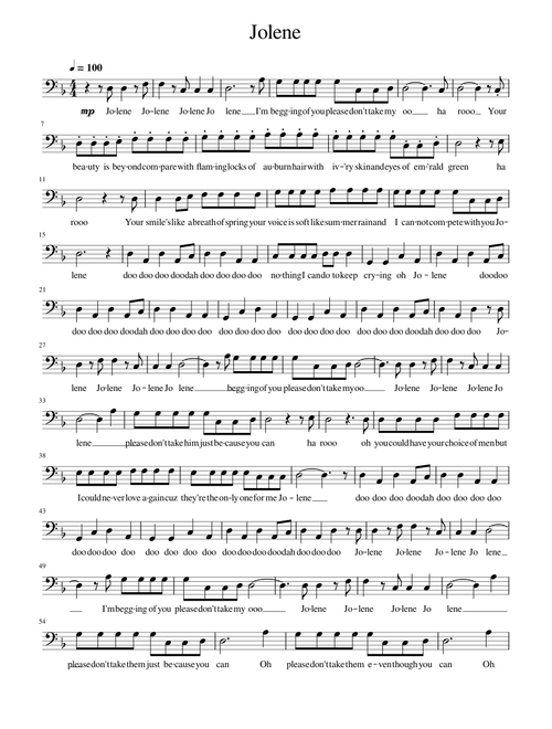 Jolene – Dolly Parton