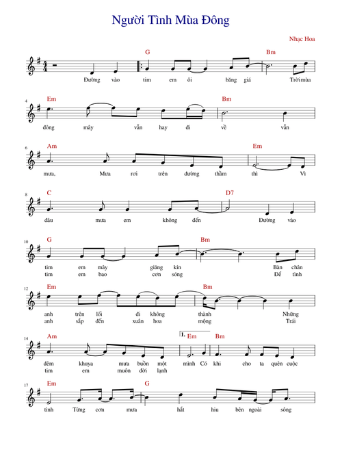 Người Tình Mùa Đông