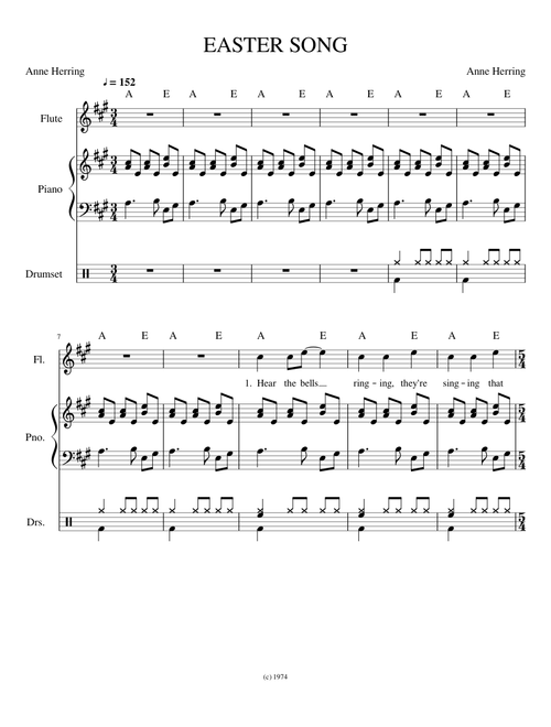 EASTER SONG