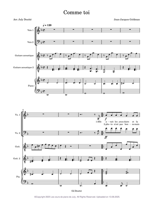 Comme toi – Jean-Jacques Goldman