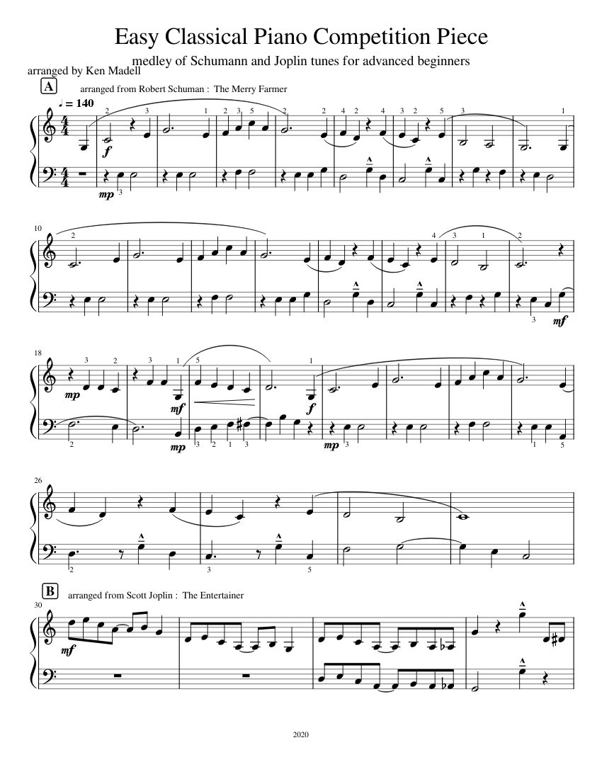 easy-classical-piano-competition-piece-sheet-music-for-piano-solo-musescore-com for Free Printable Classical Sheet Music For Piano Easy Classical Piano Competition Piece Sheet Music for Piano (Solo) | MuseScore.com for Free Printable Classical Sheet Music For Piano