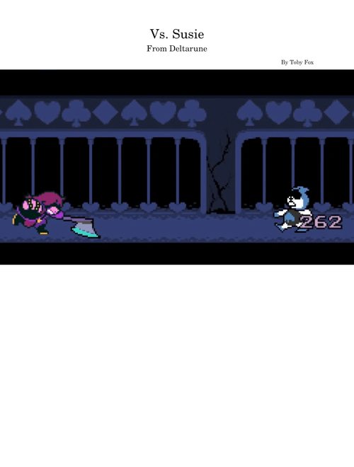 Vs. Susie – Toby Fox | Deltarune OST