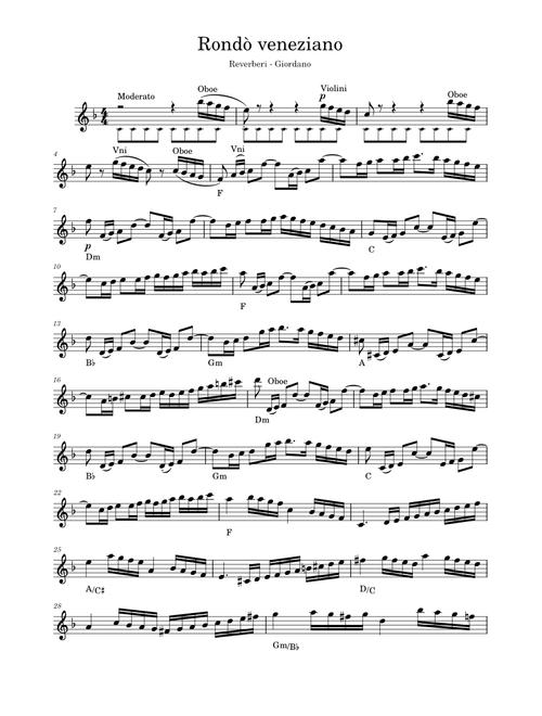 Rondò veneziano  - Reverberi