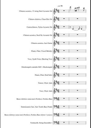 Play Official version of Entangled Sheet Music by Genesis for Piano ...