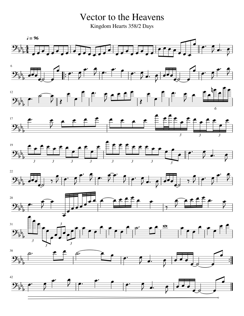 KINGDOM HEARTS Vector to the Heavens