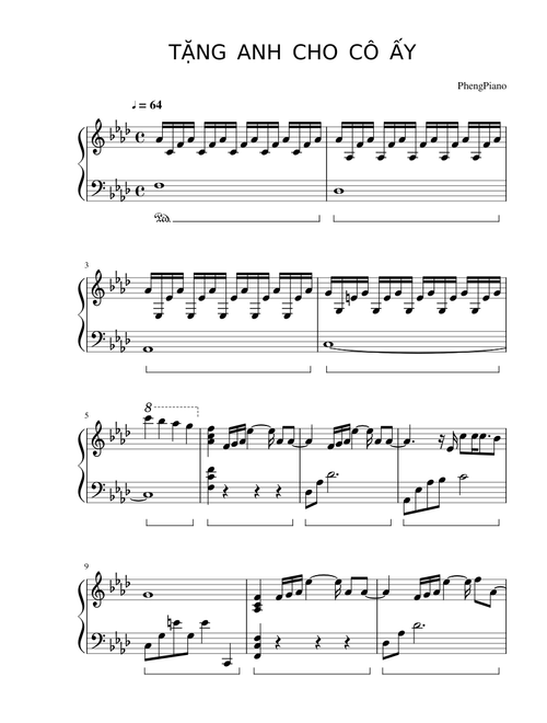 TẶNG ANH CHO CÔ ẤY - HƯƠNG GIANG