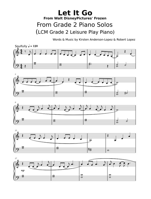 Let It Go (From Frozen)