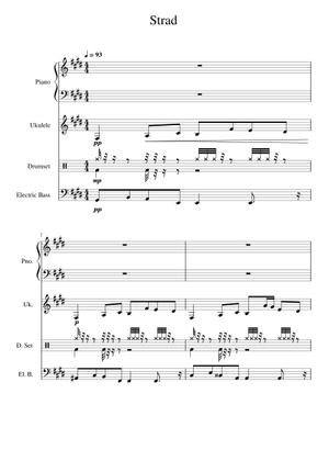 Strad (C418 Music Disc) - Full Accurate Transcription Sheet Music for ...