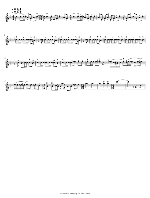 Blue Devils 2019 Ghostlight Trumpet Feature (FOR MELLOPHONE)