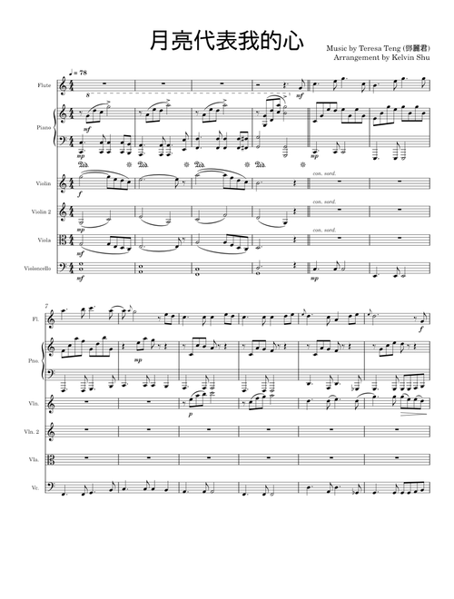 月亮代表我的心 – Teresa Teng (AHC)