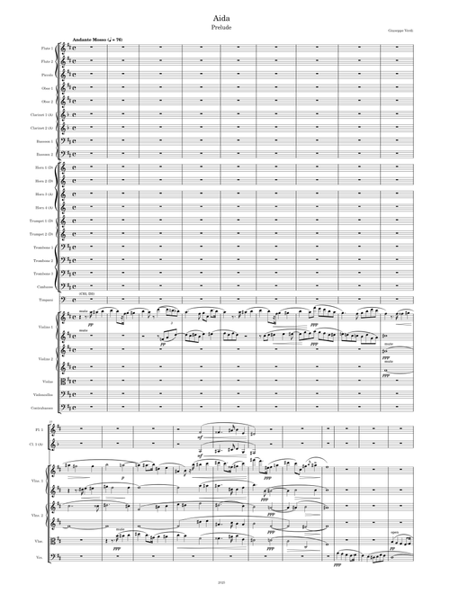 Aida Prelude – Giuseppe Verdi