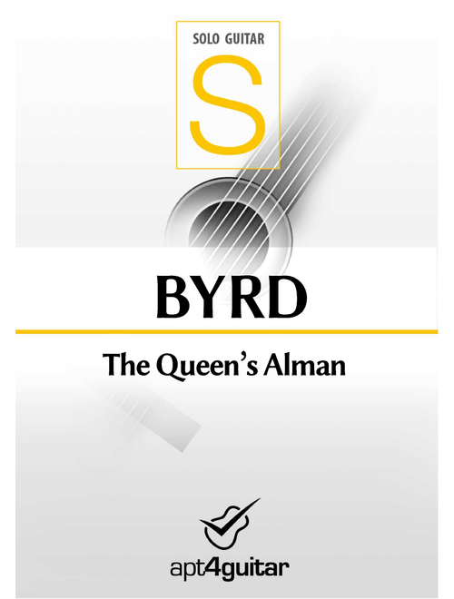 The Queen's Alman (Arr. Roberto García) - William Byrd (Solo Guitar)