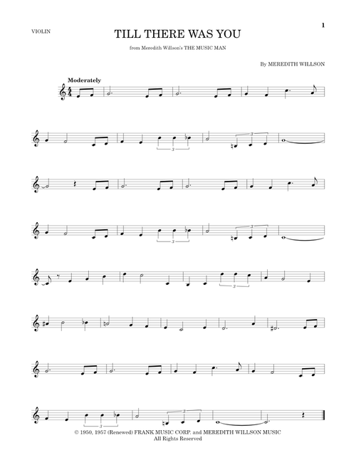 Till There Was You - The Beatles (Violin Solo)