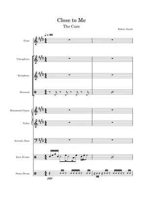 Close to Me - The Cure Sheet music for Cello (Solo Close to Me - The Cure Sheet music for Cello (Solo