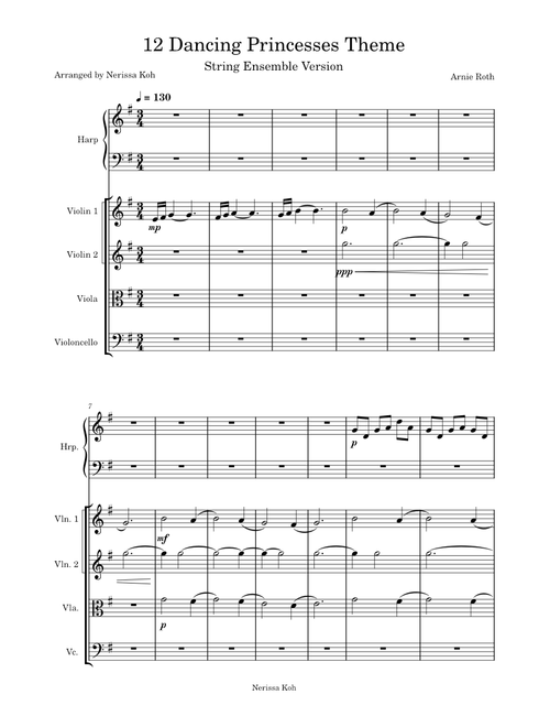12 Dancing Princesses Theme
