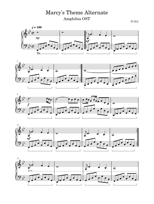 Marcy's Theme – T.J. Hill | Alternate Version