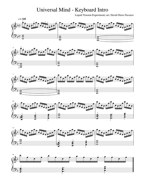 Liquid Tension Experiment - Universal Mind - Keyboard Intro