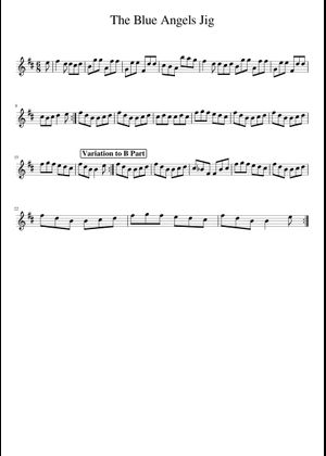 Blue Angel Sheet Music for Piano (Solo) easy | MuseScore.com