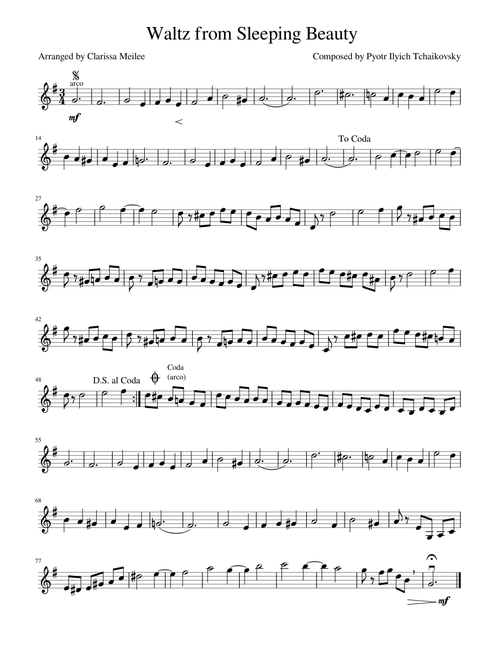 Waltz from Sleeping Beauty