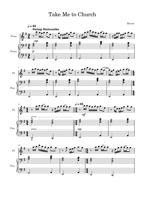 Take me to church – Hozier