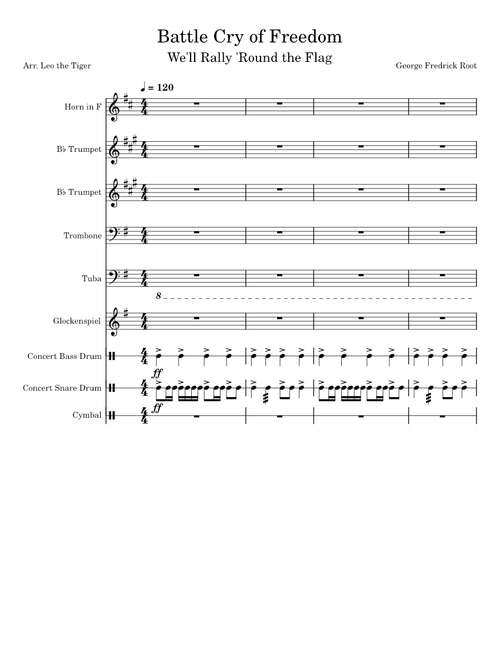 Battle Cry of Freedom (MS4 Version) - George F. Root