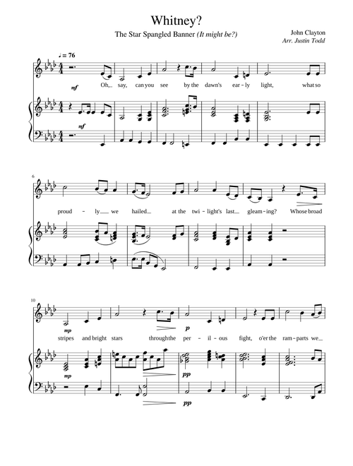 Whitney Houston - The Star Spangled Banner