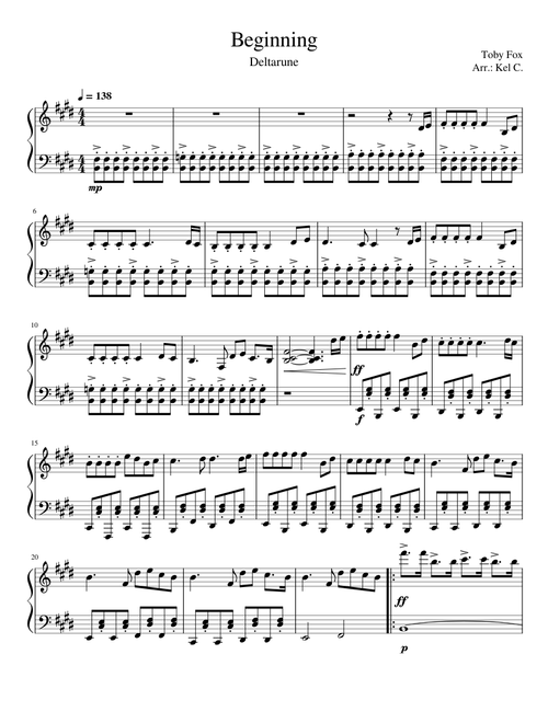 Beginning - Deltarune
