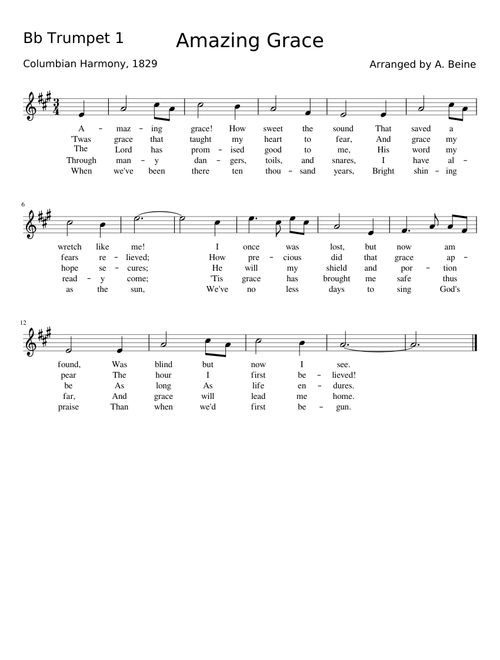 Amazing Grace - John Newton