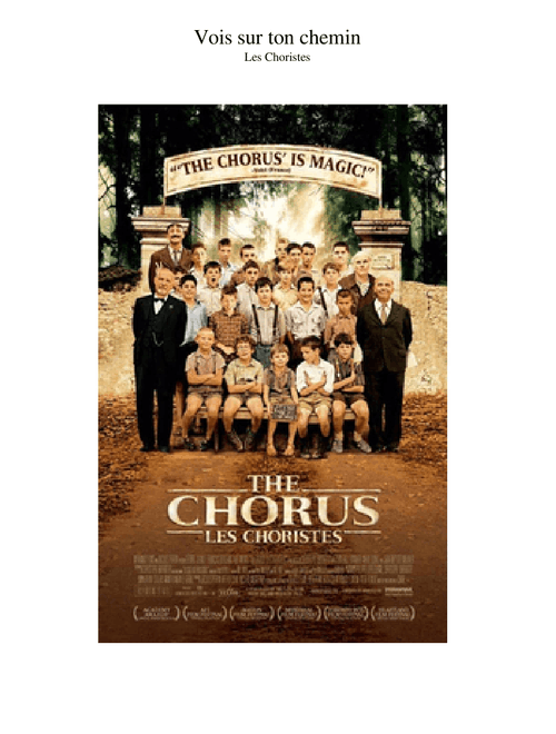 Vois sur ton chemin - Orchestra